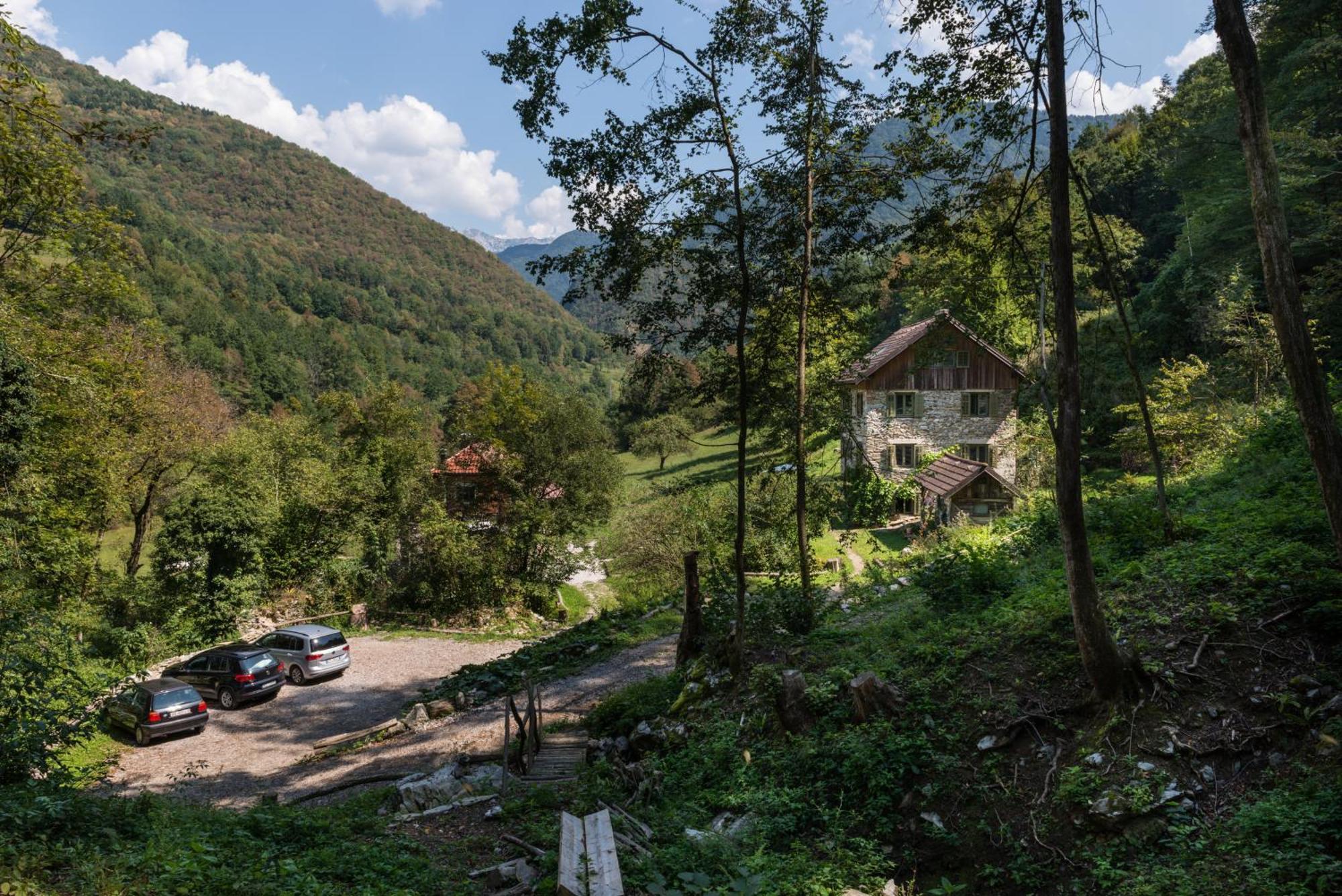 Klavze 28 Bed and Breakfast Most na Soči Exteriör bild